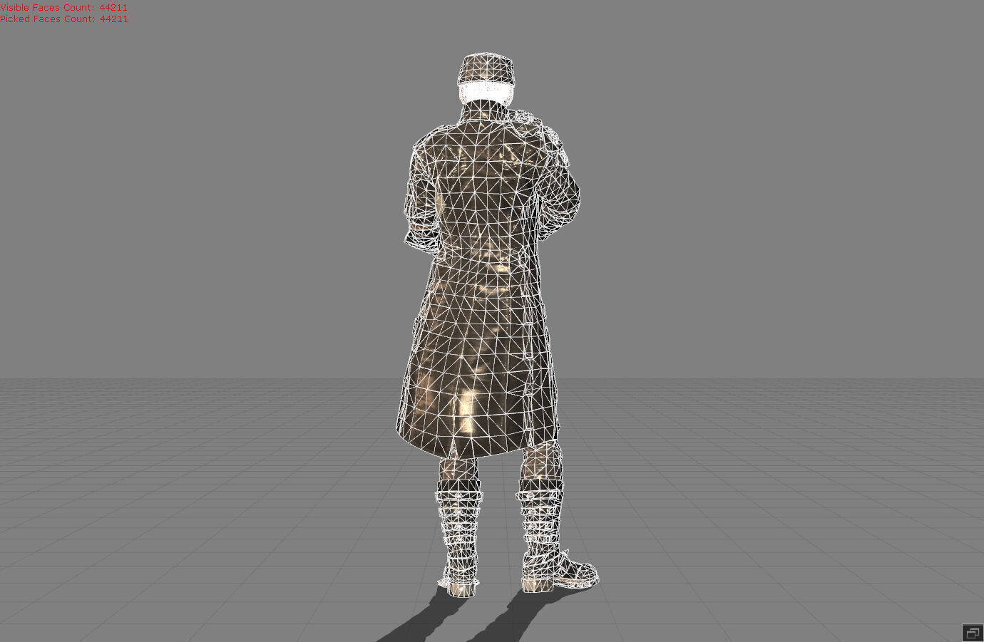 Male Character 11 Pubg 3D model_9