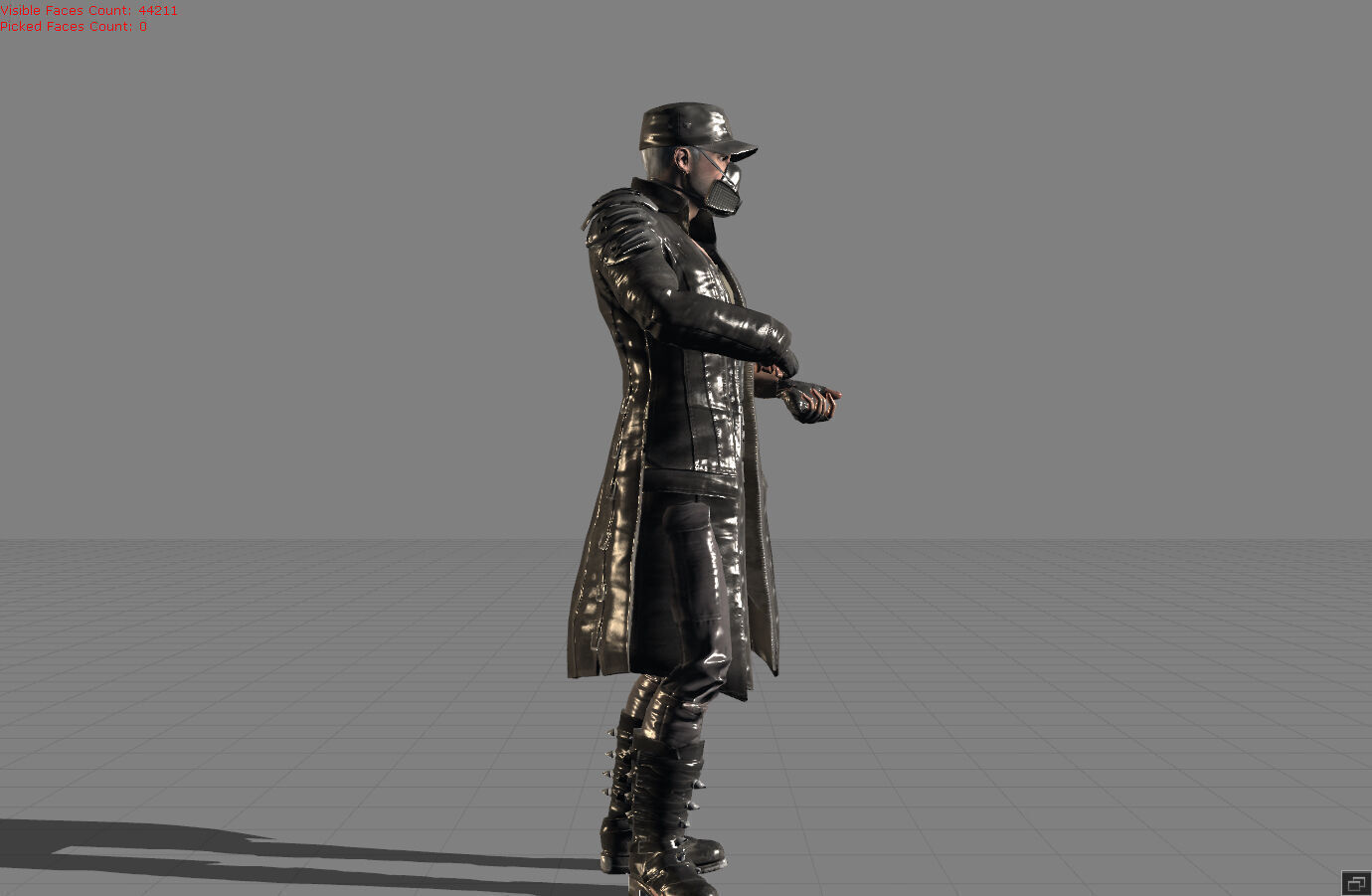 Male Character 11 Pubg 3D model_2