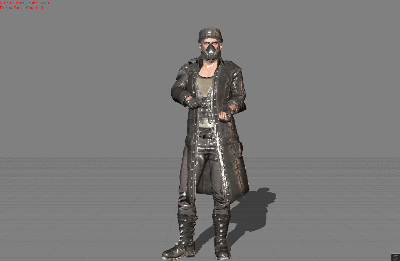 Male Character 11 Pubg 3D model_1