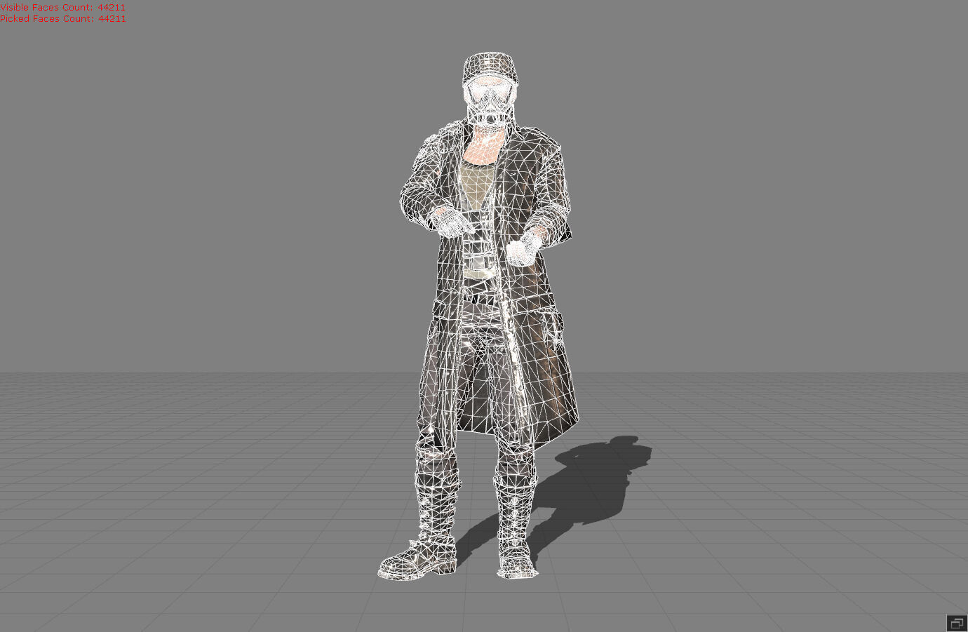 Male Character 11 Pubg 3D model_6