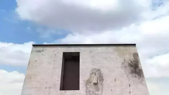 Old High-Quality 3D Colonial House