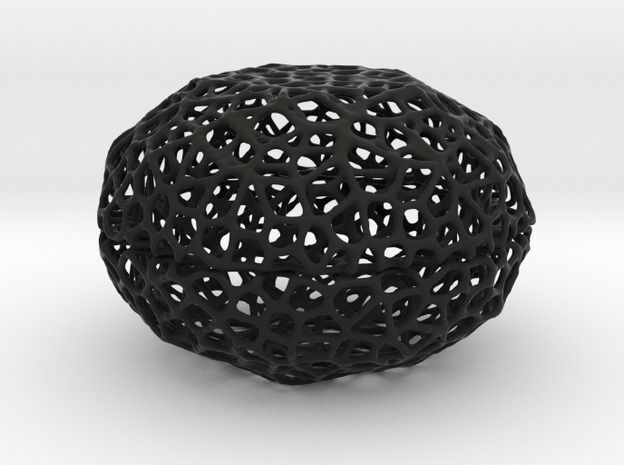 Voronoi Pearl Light Lamp No 1 3D print model_6