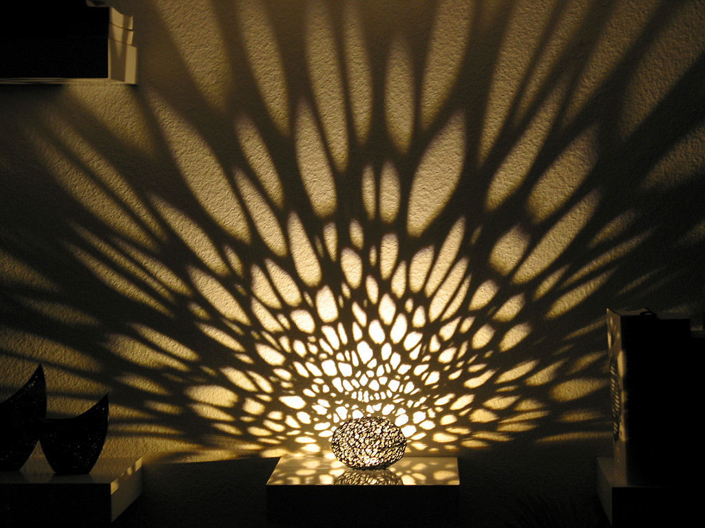 Voronoi Pearl Light Lamp No 1 3D print model_3