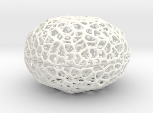 Voronoi Pearl Light Lamp No 1 3D print model_7
