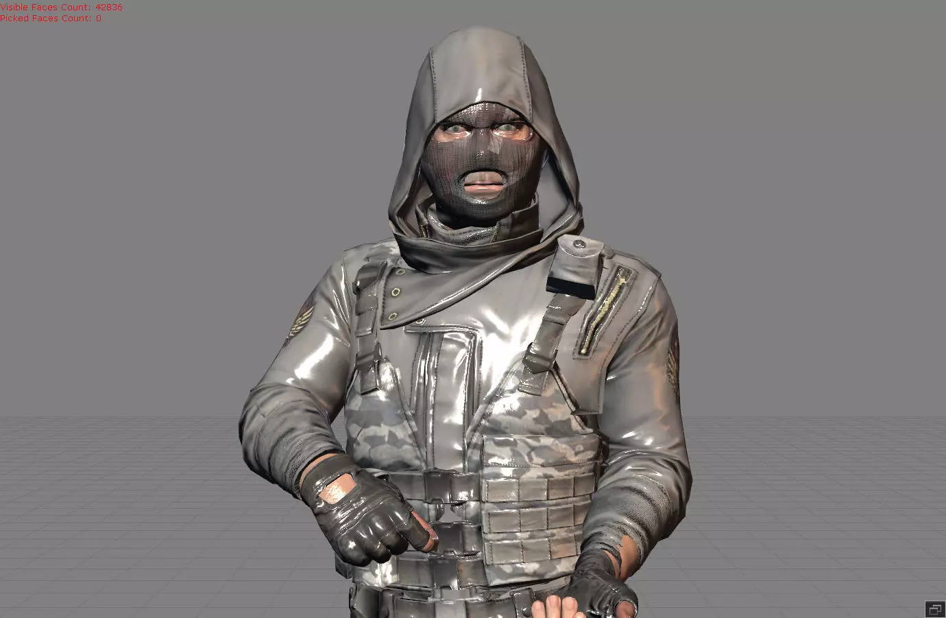 Male Character 013 Pubg 3D model