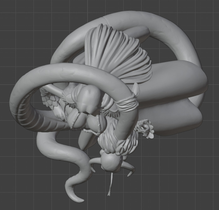 Boa Hancock the Pirate Empress 3D print model_6