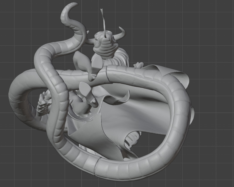 Boa Hancock the Pirate Empress 3D print model_7