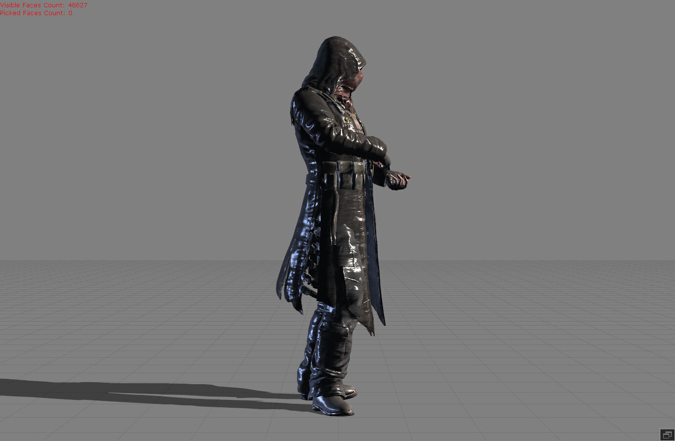 Male Character 014 Pubg 3D model_2