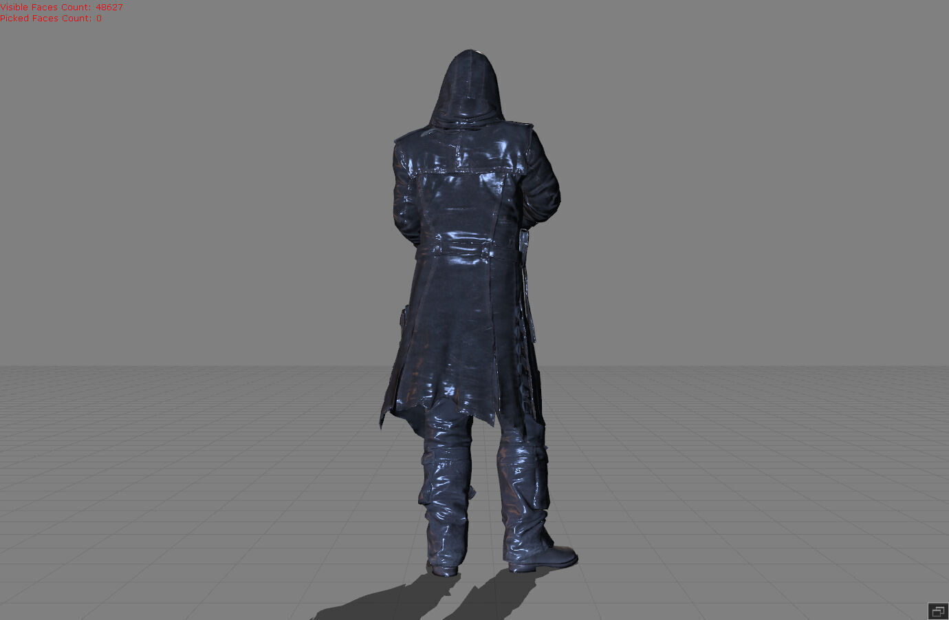 Male Character 014 Pubg 3D model_4