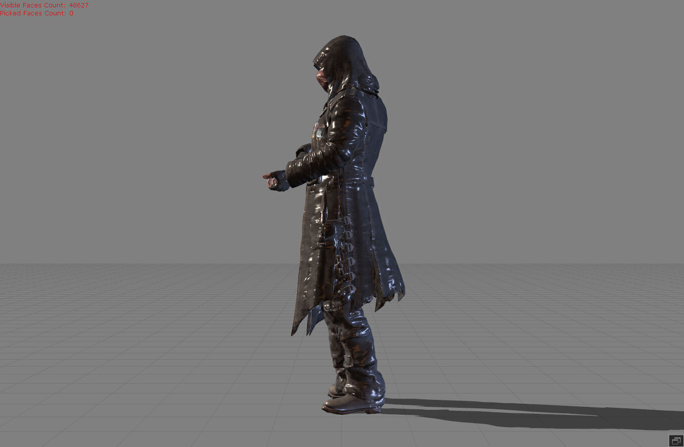 Male Character 014 Pubg 3D model_3