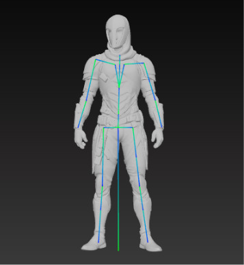 Vanguard of the Obsidian Order  Elite Sentinel Armor Set Low-poly 3D model_26