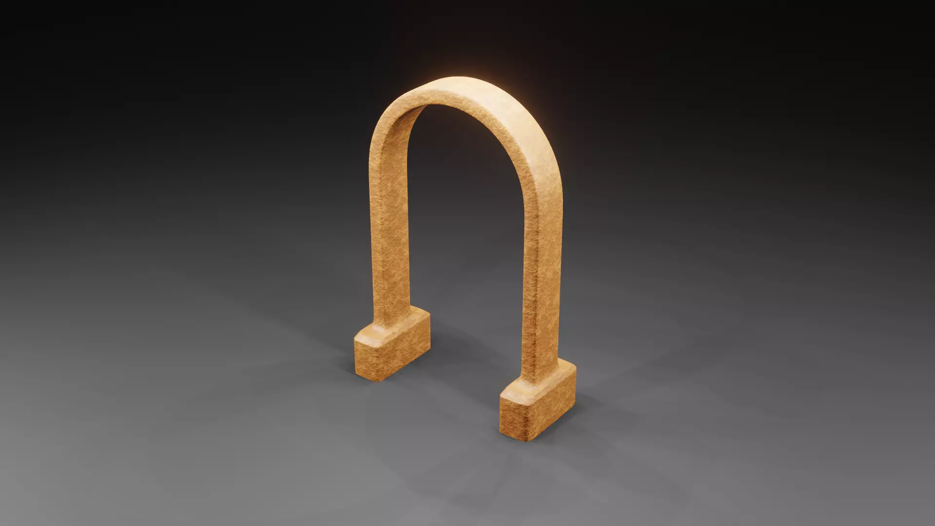 Gothic arch 3D model_0