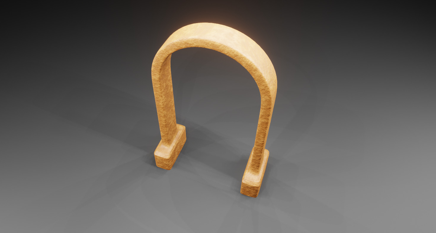 Gothic arch 3D model_2