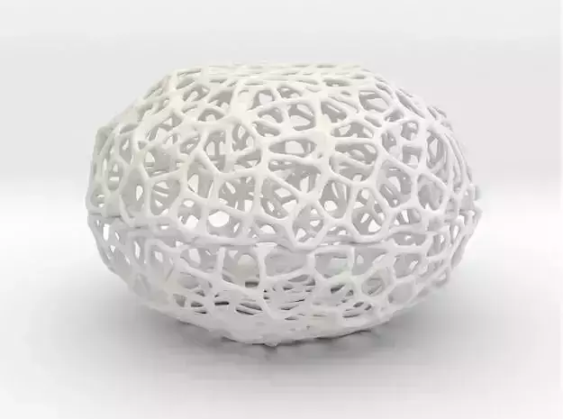 Voronoi Pearl Light Lamp No II 3D print model