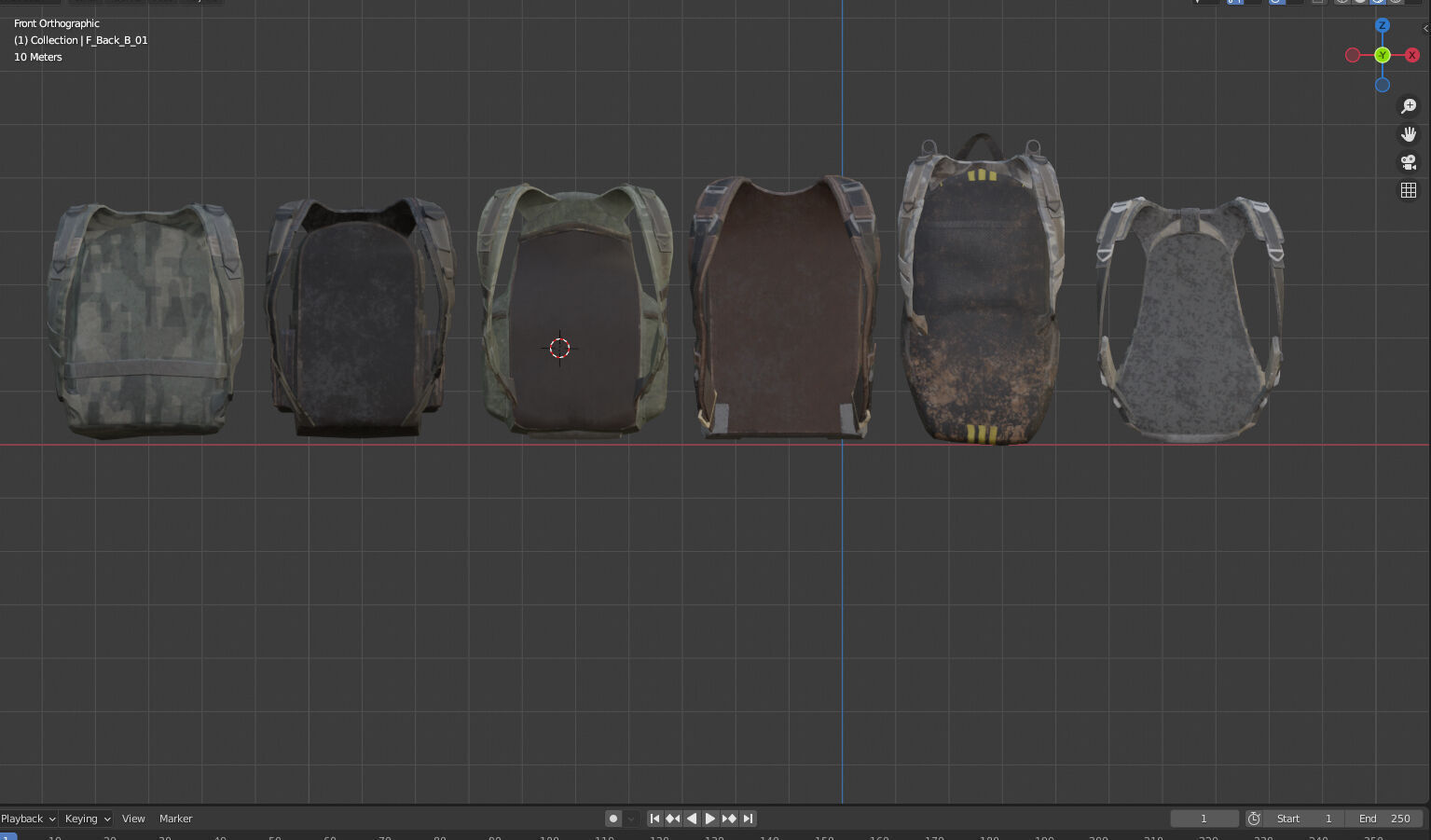 Bag Back Pack Pubg 3D model | CGTrader