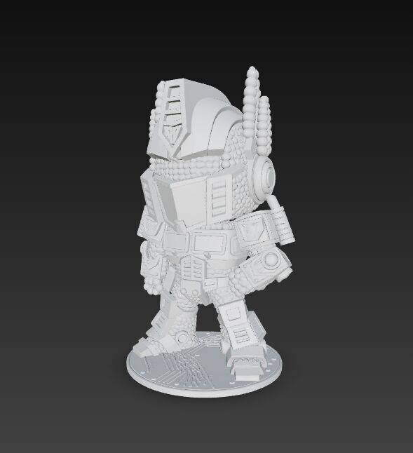 Optimus Prime Knit Style 3D Print Model 3D model_15