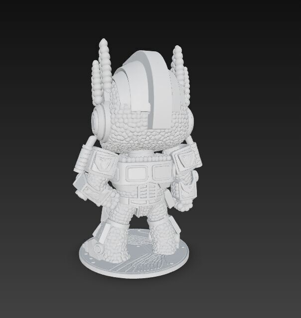 Optimus Prime Knit Style 3D Print Model 3D model_13