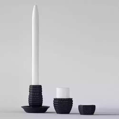 Candle Holder Set 3D print model