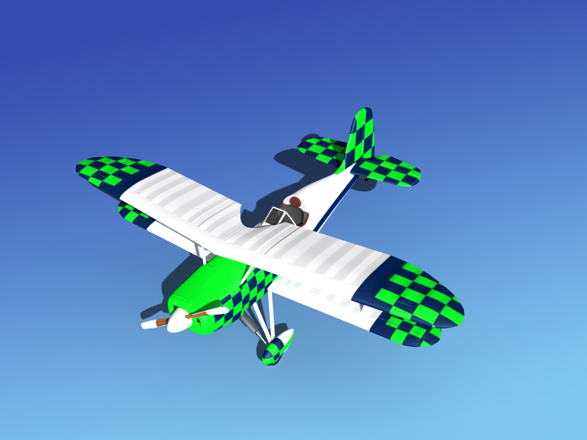 Stolp Starduster SA100 V18 3D model_3