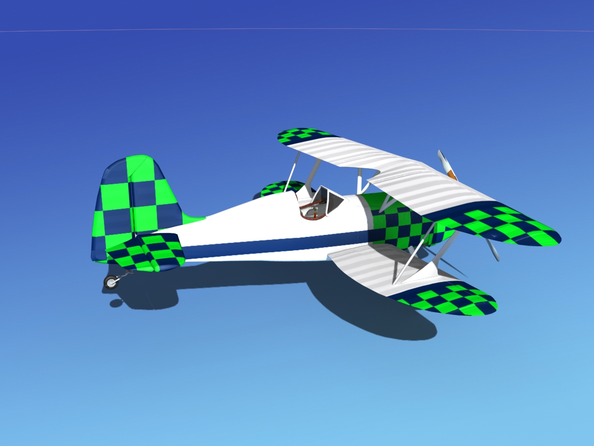 Stolp Starduster SA100 V18 3D model_11