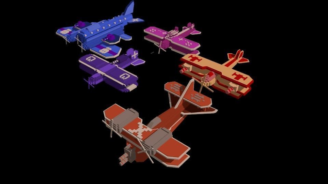 pixel art of aircraft