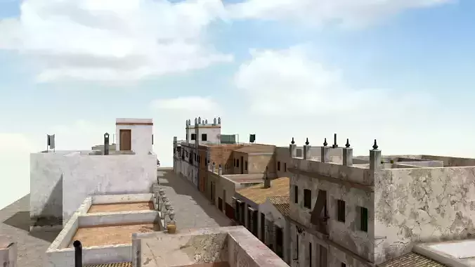 Pack 24 Old High-Quality 3D Colonial House