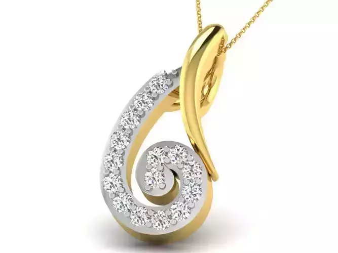 Jewelry 3D Models with render and 3dm  stl - DP-4709