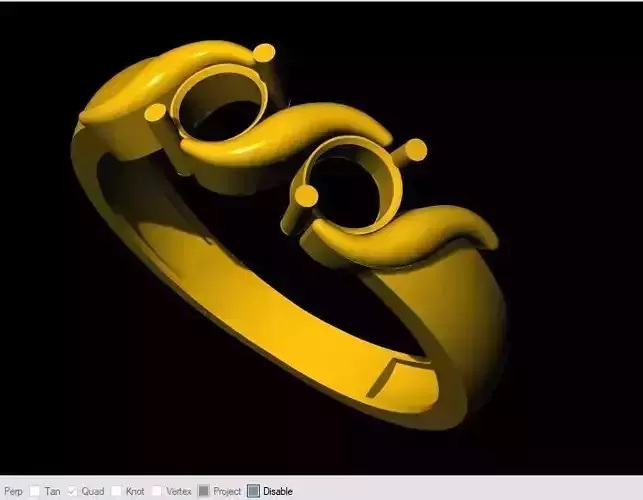 diamond ring 3dm file