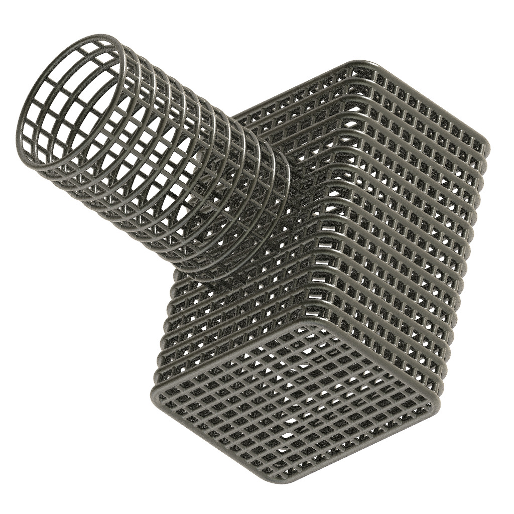 Premium Structural Footing 3D print model_2