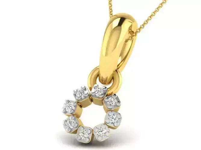 Jewelry 3D Models with render and 3dm  stl - DP-4821