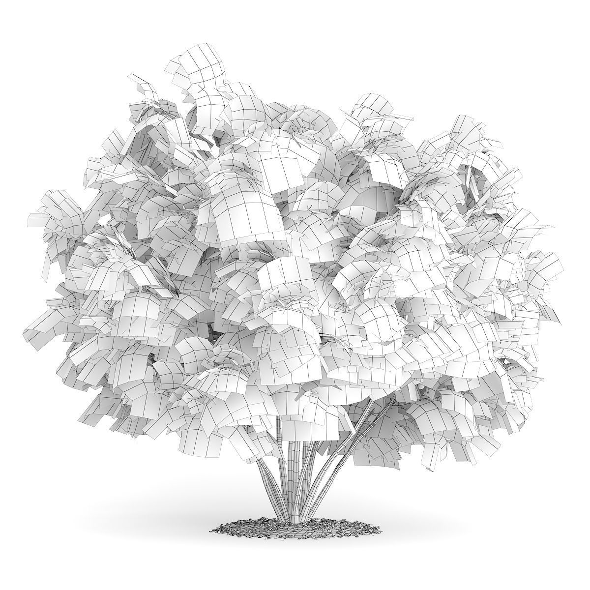 Amur Maple Acer ginnala 3D model_5