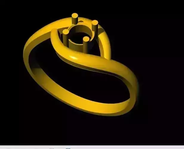 diamond ring 3dm file