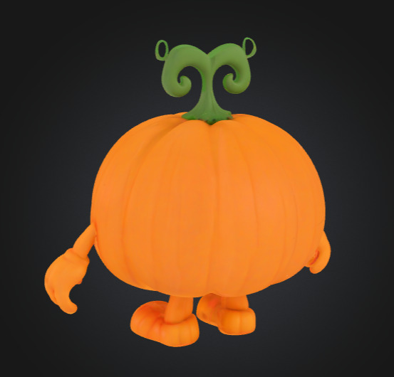 Patch the Pumpkin Monster - Print Ready 3D print model_10
