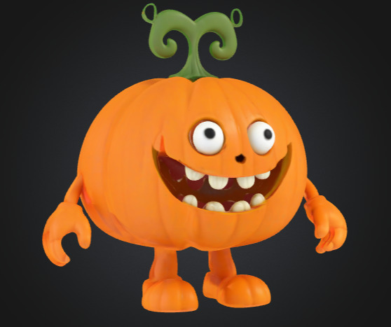 Patch the Pumpkin Monster - Print Ready 3D print model_15