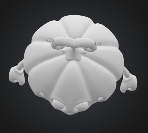 Patch the Pumpkin Monster - Print Ready 3D print model_24