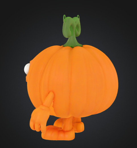 Patch the Pumpkin Monster - Print Ready 3D print model_9