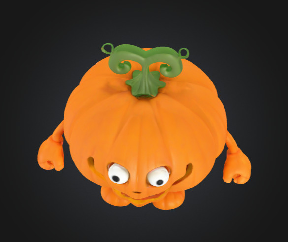 Patch the Pumpkin Monster - Print Ready 3D print model_16
