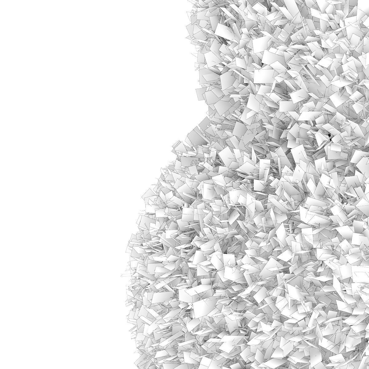 Boxwood Plant Buxus sempervirens 3D model_7