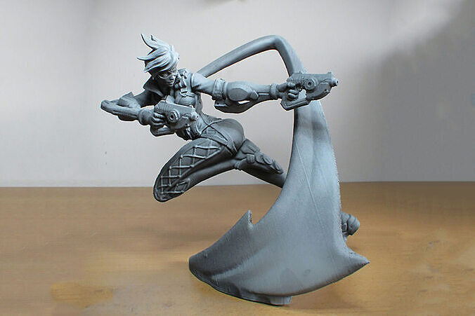 Tracer Action Pose 3D Model Ready To Print 3D print model