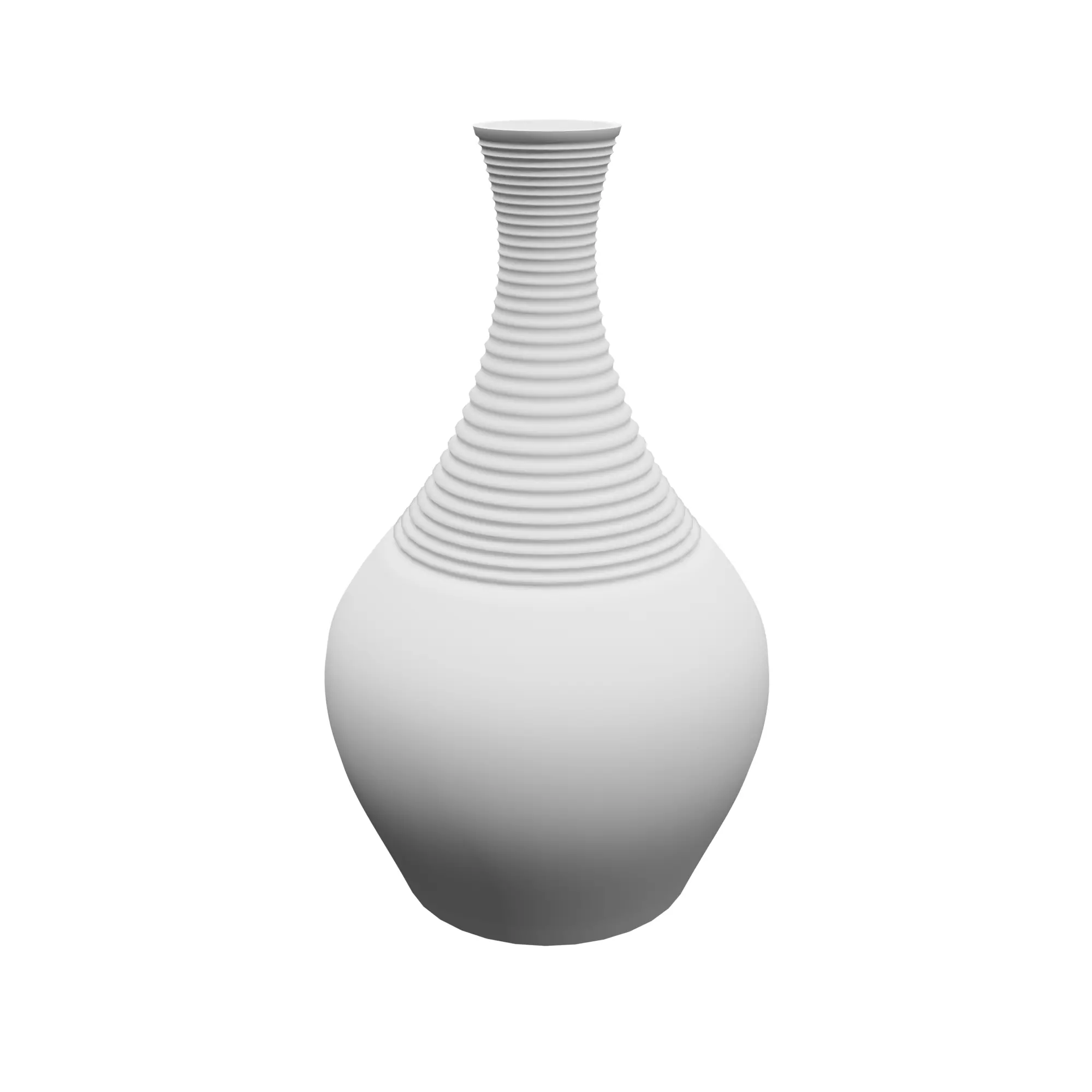 Textured Elegance Printable Vases Set - Commercial Use 3D print model_0