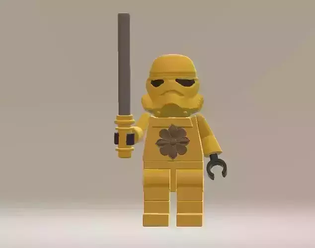 Galactic fighter character