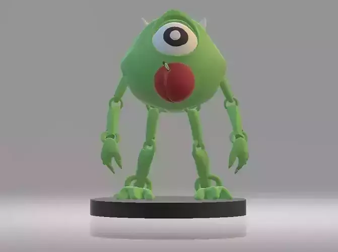 Kids monster toy 3D print model