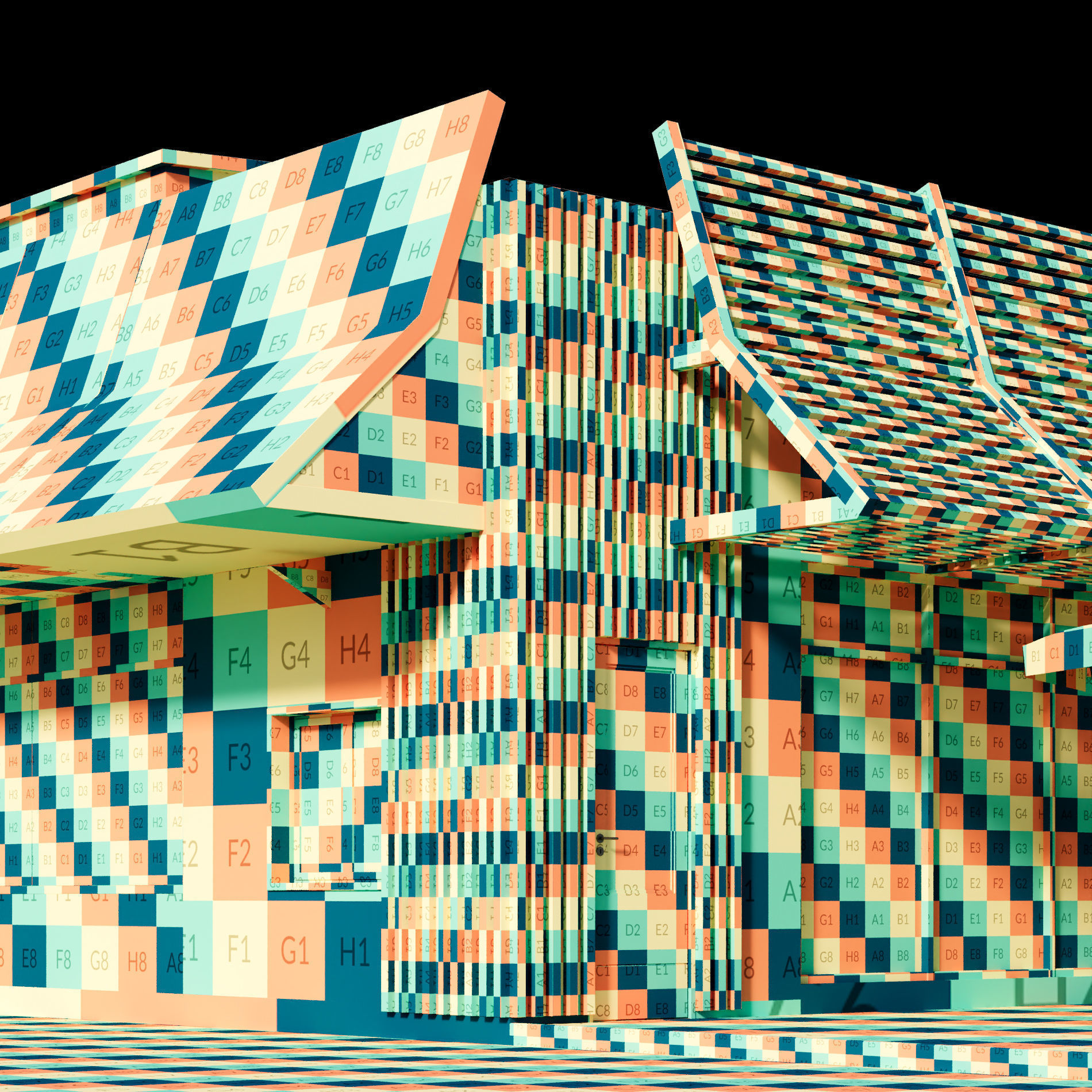 McDonalds Restaurant 3D model_28