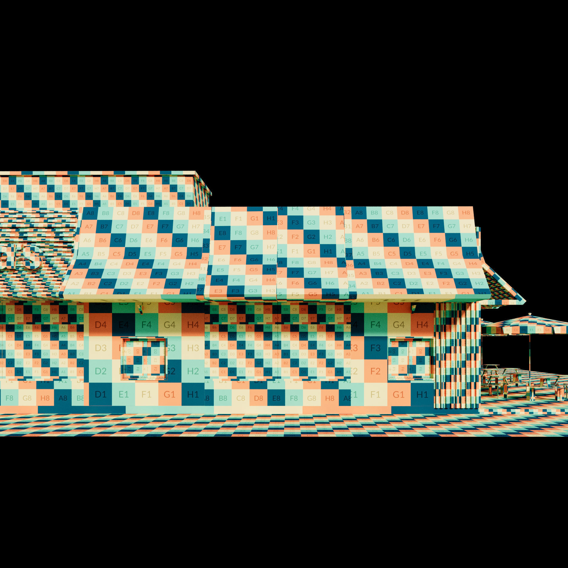 McDonalds Restaurant 3D model_26