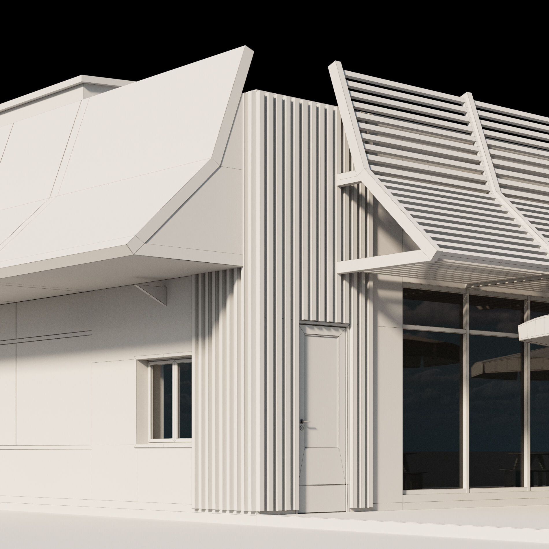 McDonalds Restaurant 3D model_16