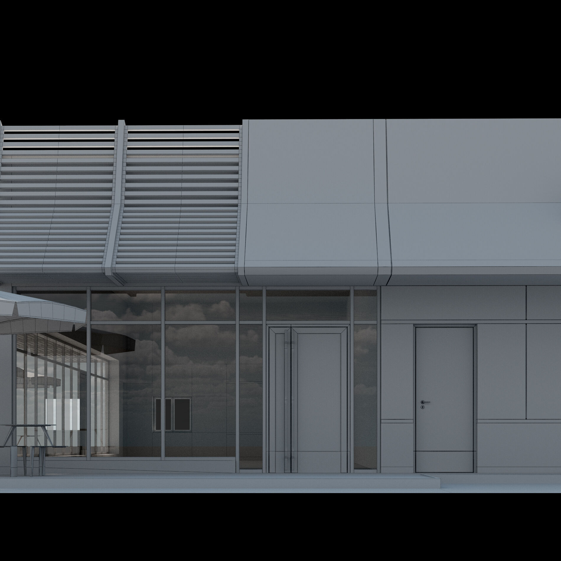 McDonalds Restaurant 3D model_24