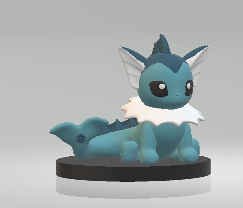 Braixen witch model 3D print model_2