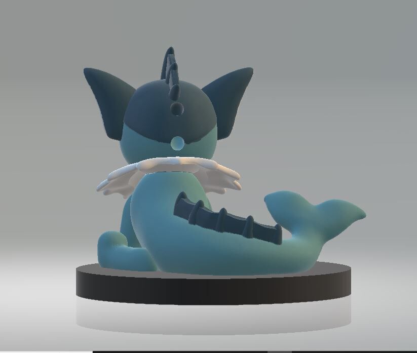 Braixen witch model 3D print model_1