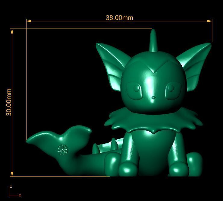 Braixen witch model 3D print model_3