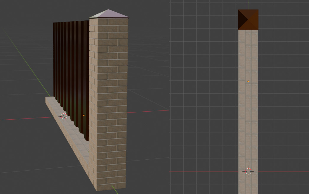 Wall Material of Art Low-poly 3D model_1